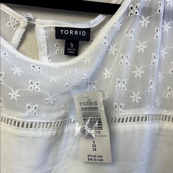 Torrid Elegant White Lace Dress - Picture 3 of 7